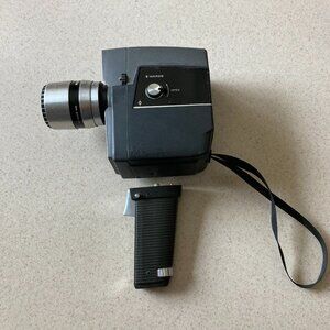 Vintage Wards 8MM Power Zoom Lens Movie Camera - Collectible - Untested - Parts